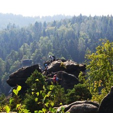 teambuilding, via ferrata Oybin