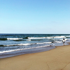 beach in Seignosse, France 